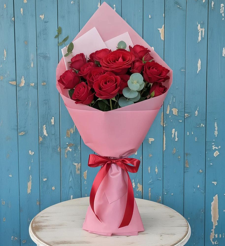 Букет цветов из: Розы в Бердяуше