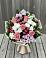 Букет цветов из: Альстромерии, Гвоздики, Розы и Хризантемы в Бердяуше