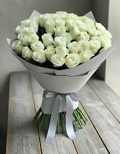 Букет 35 Белых роз в Бердяуше