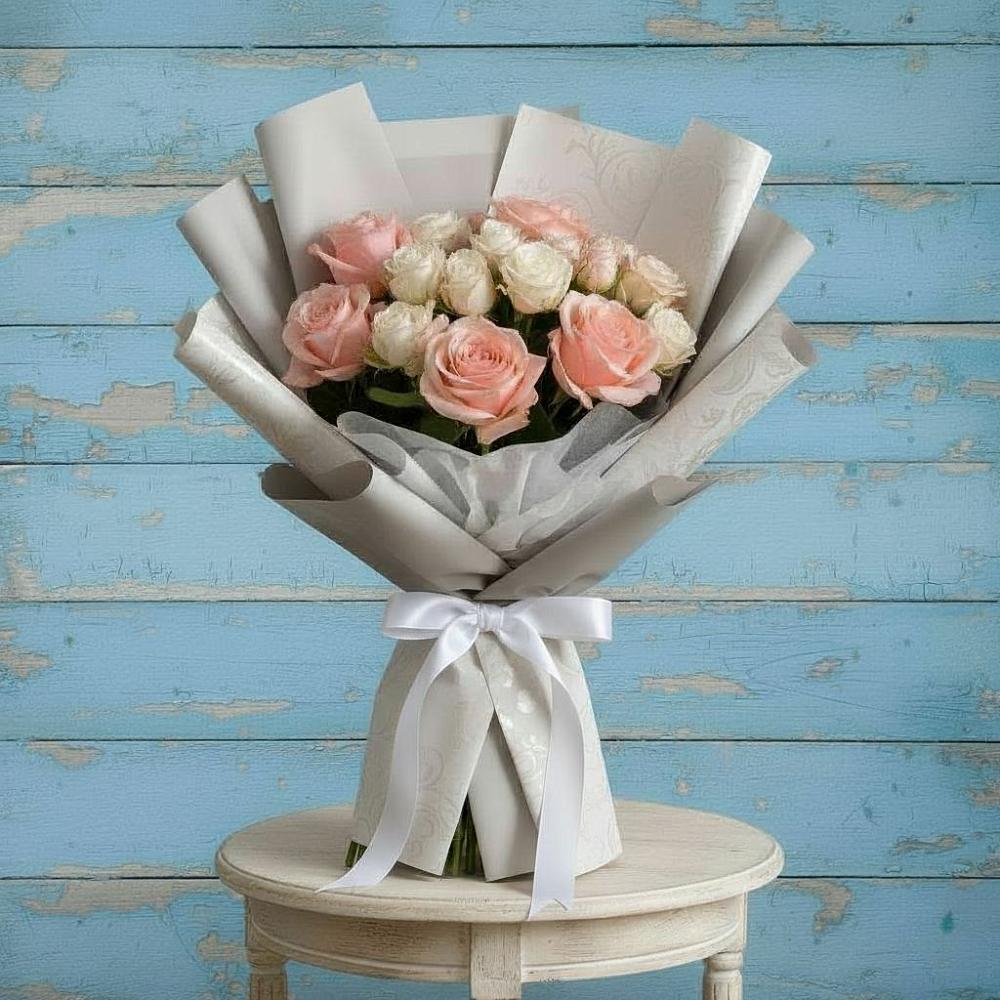 Букет цветов из: Розы в Бердяуше