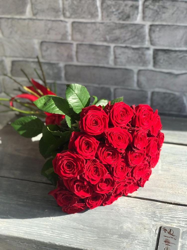Букет Красные розы Фридом в Бердяуше
