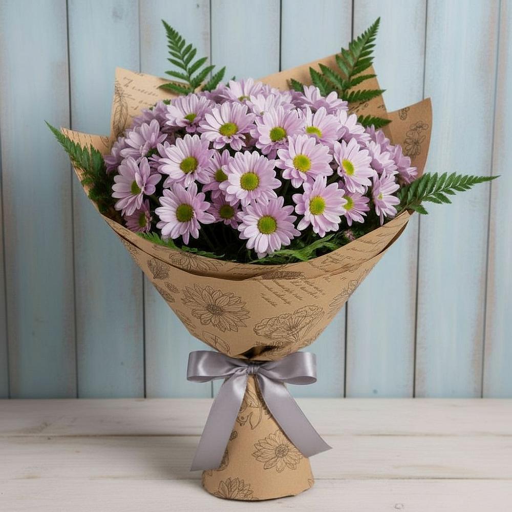 Букет цветов из: Хризантемы в Бердяуше