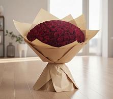 Букет 101 Красная роза в Бердяуше
