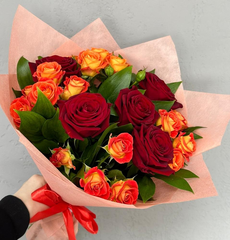 Букет Любовь и восторг в Бердяуше