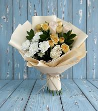 Букет цветов из:  Розы и Хризантемы #REPLACE_PRED# Бердяуше