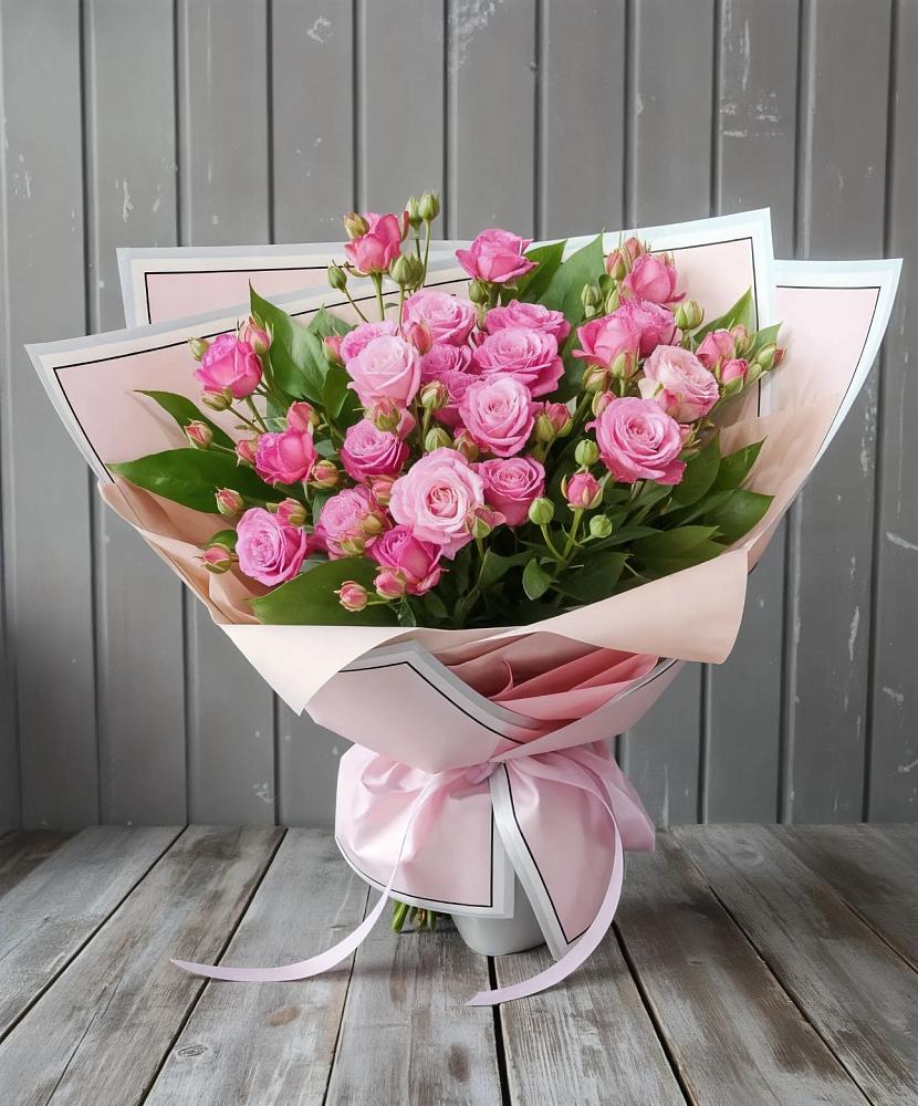 Букет Розовый кустик в Бердяуше