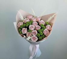 Букет цветов из:  Розы и Хризантемы #REPLACE_PRED# Бердяуше