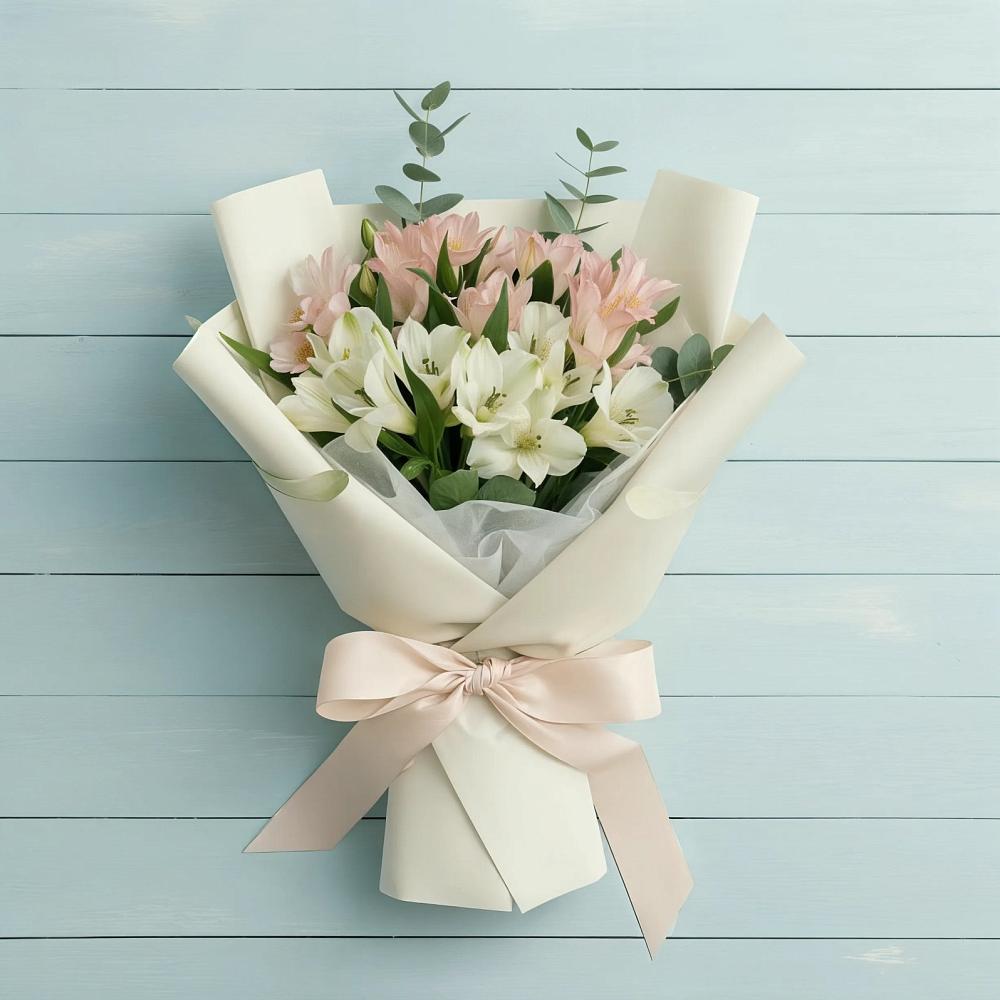 Букет цветов из: Альстромерии в Бердяуше