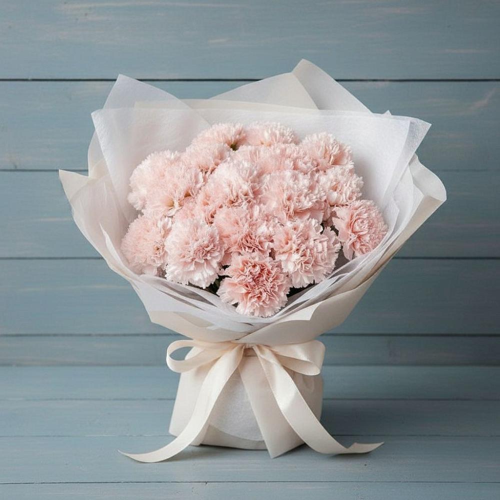 Букет цветов из: Гвоздики в Бердяуше