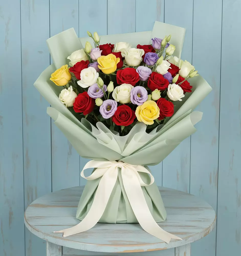 Букет цветов из: Розы в Бердяуше