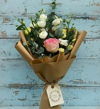 Букет цветов из:  Розы и Лизиантусы #REPLACE_PRED# Бердяуше